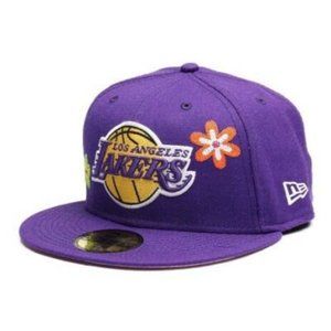 New Era Los Angeles Lakers Chain Floral 59FIFTY Fitted Hat